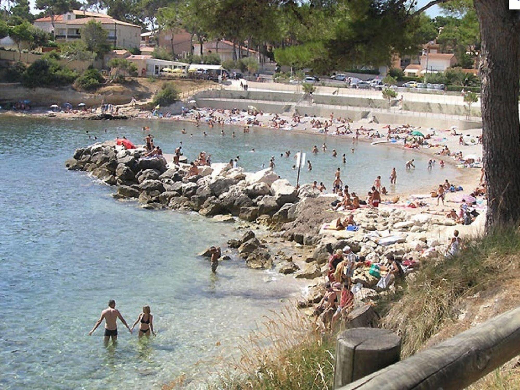 La Maisonnette De La Plage Du Rouet Carry-le-Rouet Exterior photo